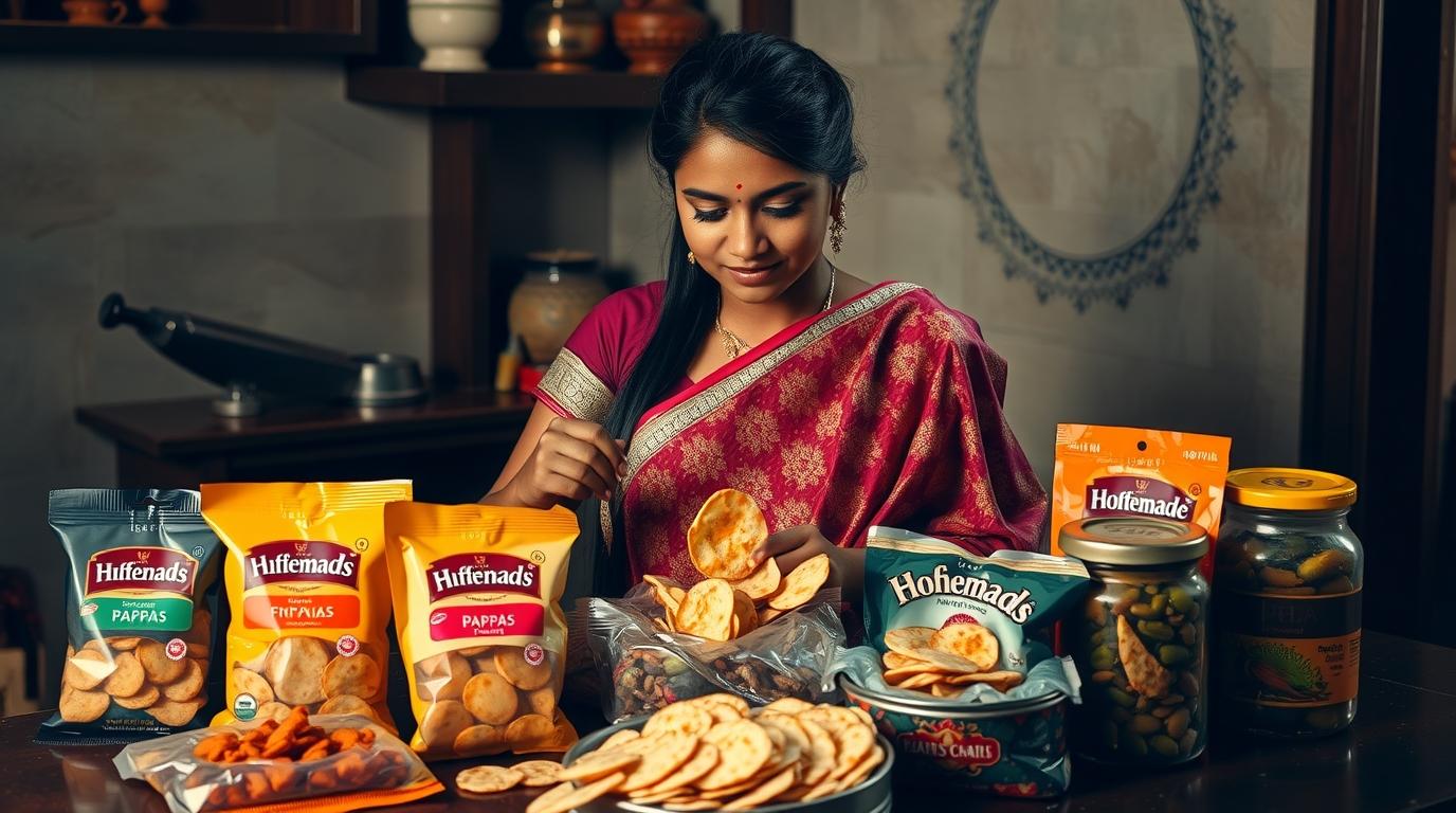 Homemade Pickles, Papad, Snacks Business For Housewives