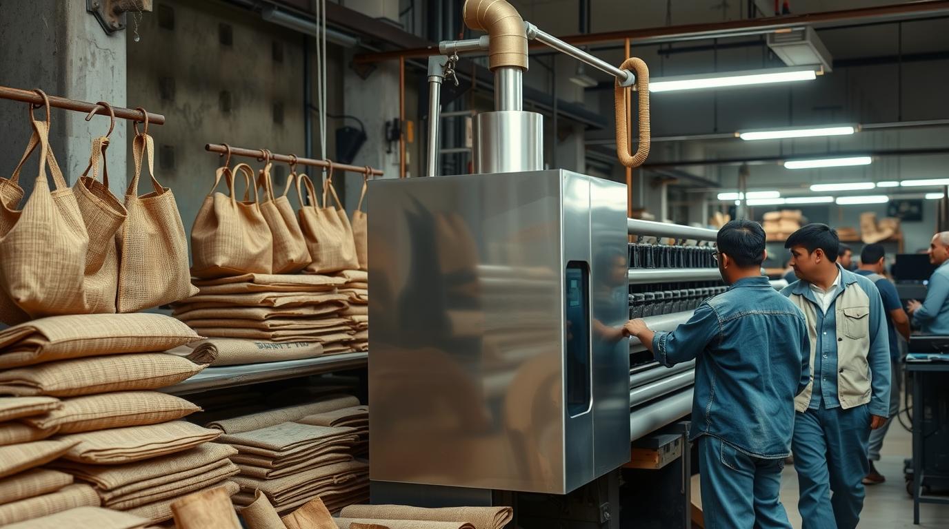 Jute Bag Manufacturing Business Setup in India