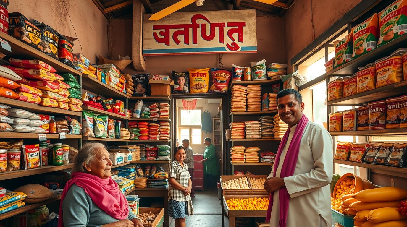 Kirana Store Business Setup in Rural Village