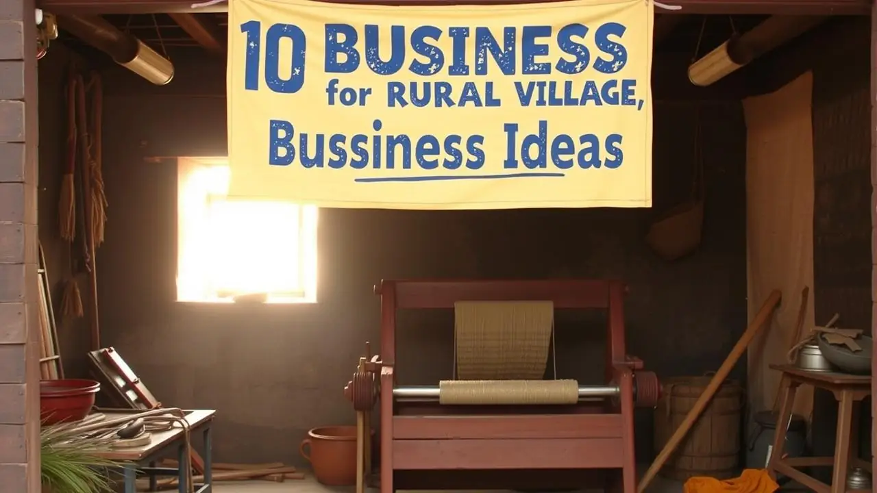 Top 10 Untapped Business Ideas in Rural India for 2025 | Profitable Village Startups