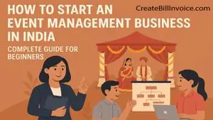 How to start an Event Management Business in India: complete guide for beginners