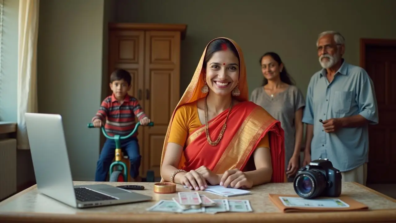 10 Zero Investment Business Ideas for Housewives in India to Earn from Home in 2025