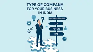 How to Choose the Right Type of Company for Your Business in India (2025 Comprehensive Guide)