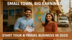Beginner’s Guide to Small Town Tour & Travel Business in 2025 – Investment, Earnings & Tips