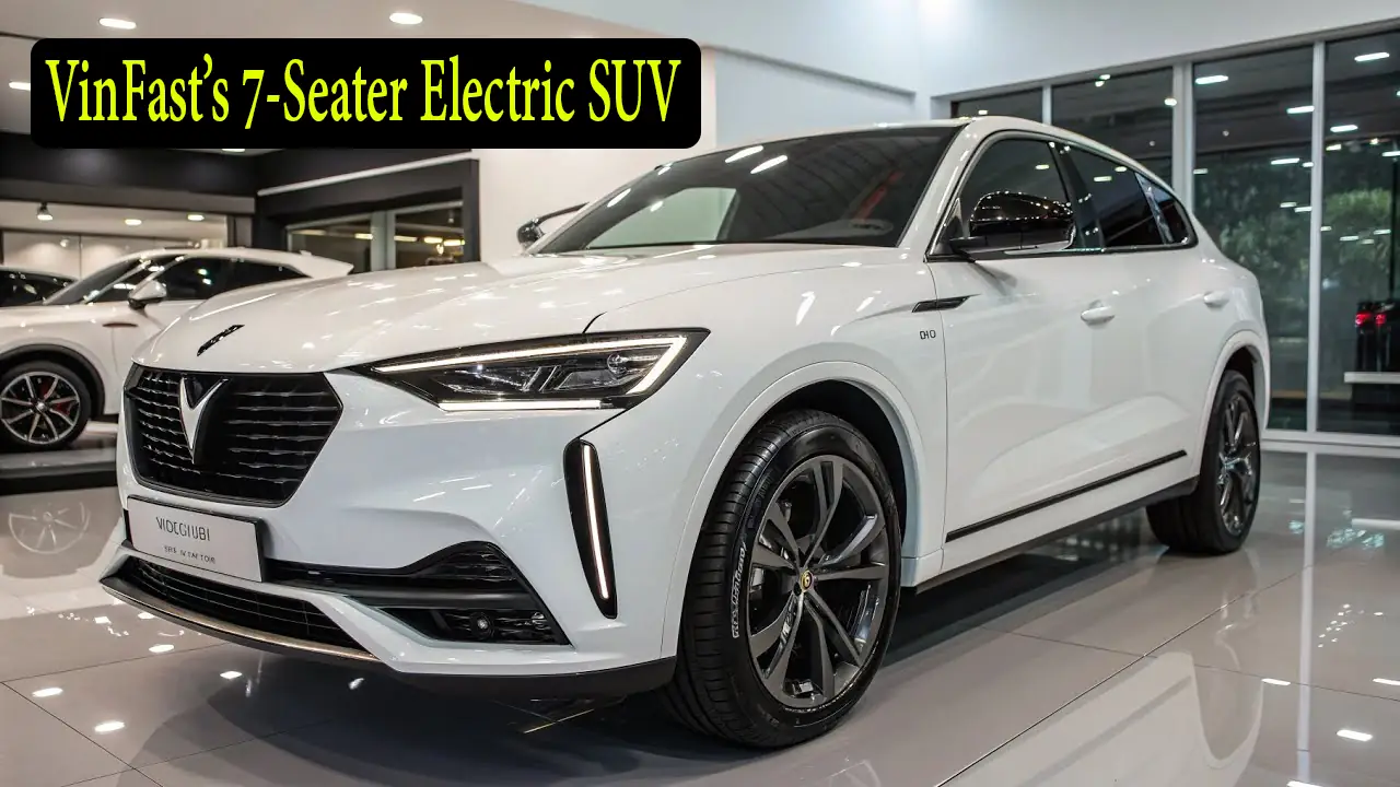 450 km on a single charge, Soon to Hit Indian Roads – VinFast’s 7-Seater Electric SUV Promises Space, Style, and Sustainability