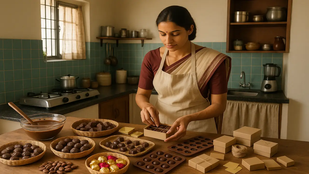 How to Start a Chocolate Business from Home in India (2025 Guide)