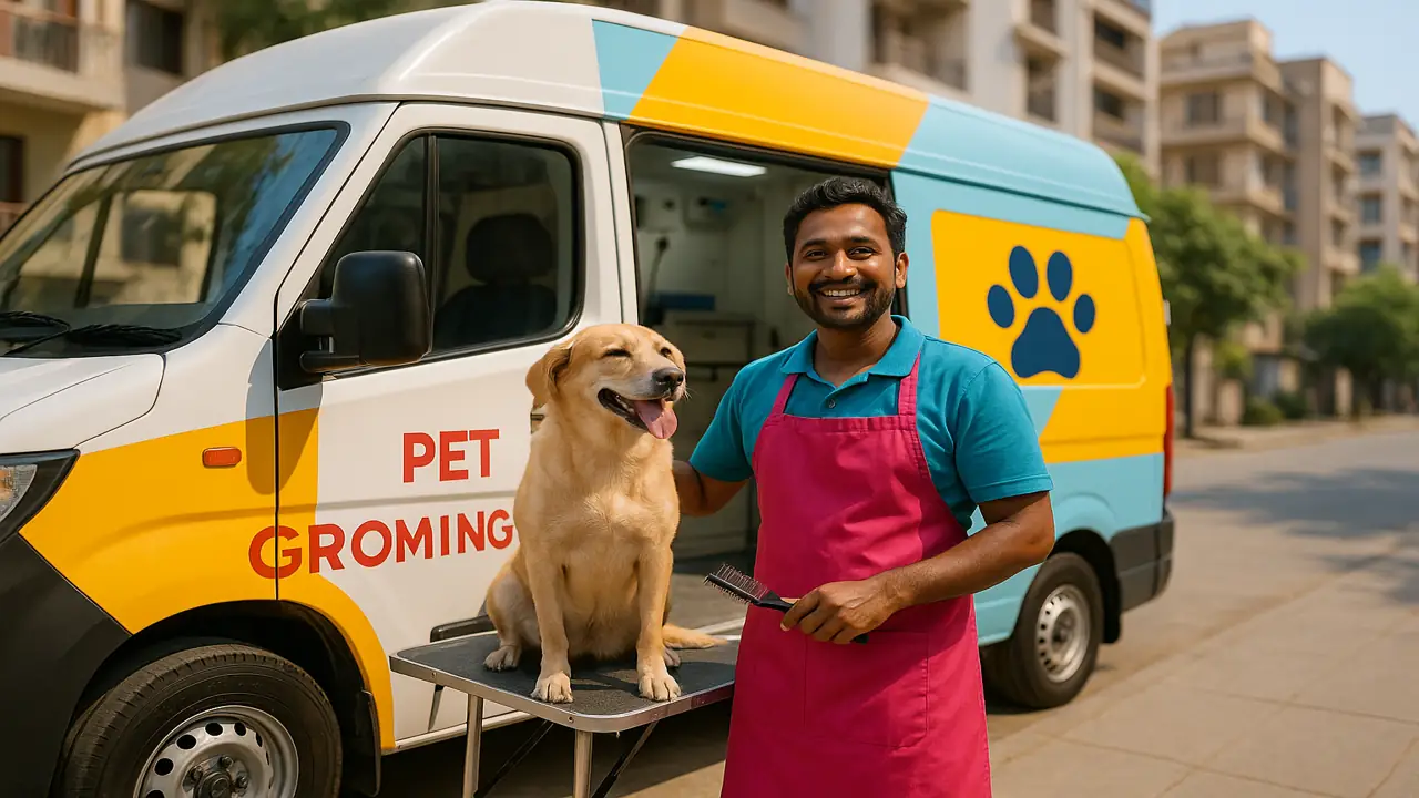 How to Launch a Mobile Pet Grooming Business in India