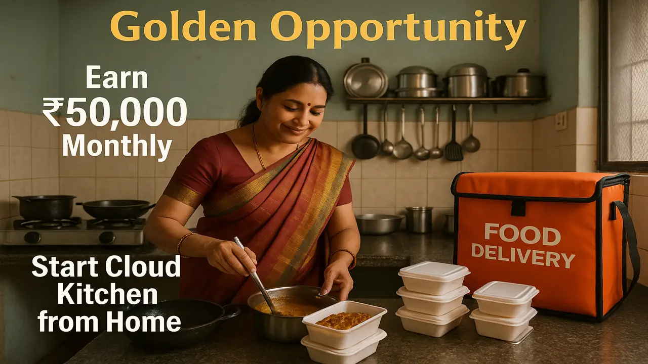 How to Start Cloud Kitchen from Home in Small Town of India?