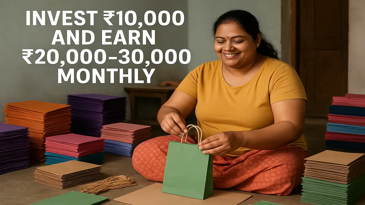 How to Start Paper Bag Business in Small Town of India?