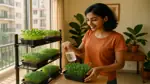 How to Start a Sustainable Microgreen Farm in a Small Apartment