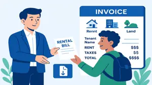 Generate Rental Receipt Online